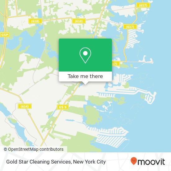 Mapa de Gold Star Cleaning Services