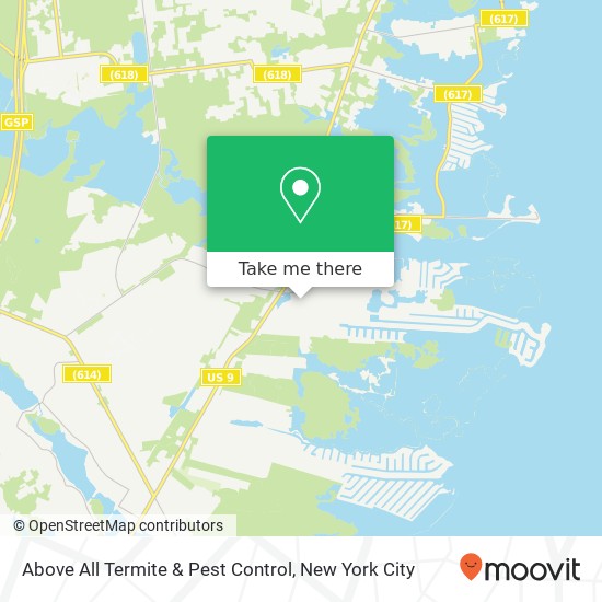 Mapa de Above All Termite & Pest Control