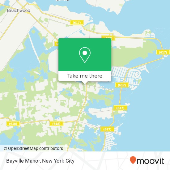 Bayville Manor map