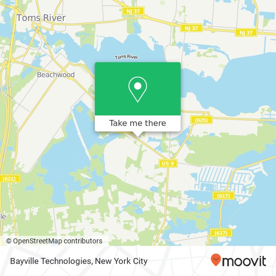 Bayville Technologies map