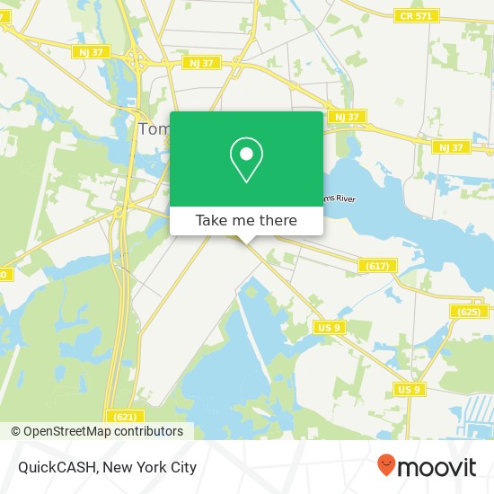 QuickCASH map