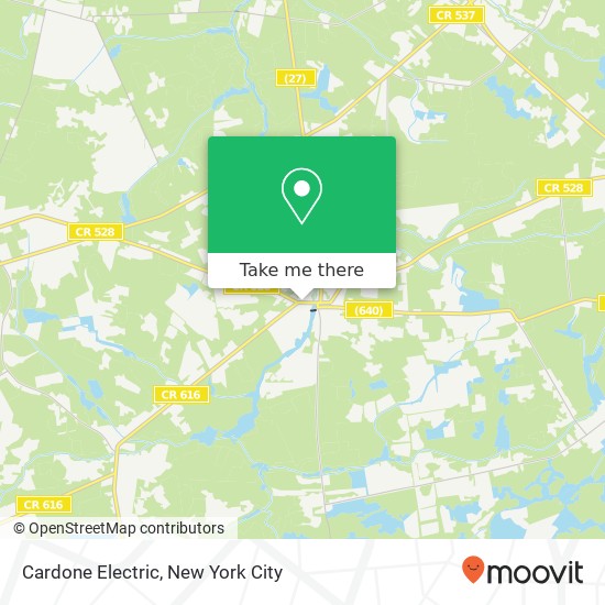 Cardone Electric map