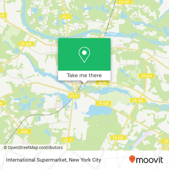 Mapa de International Supermarket