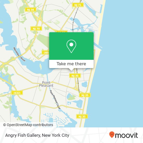 Angry Fish Gallery map