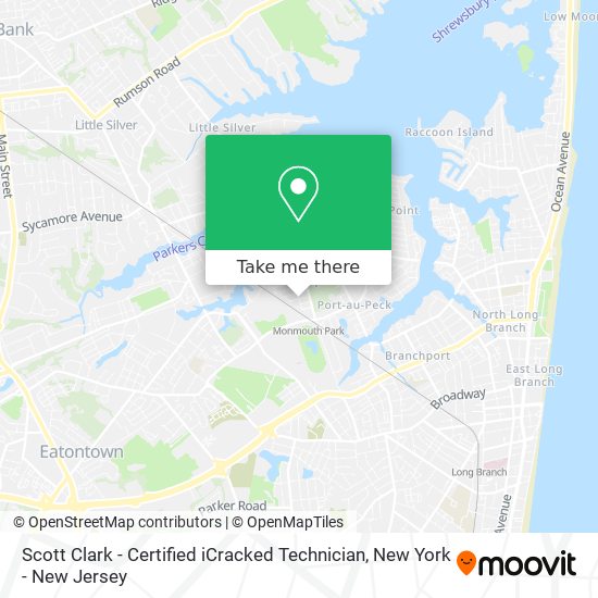 Mapa de Scott Clark - Certified iCracked Technician