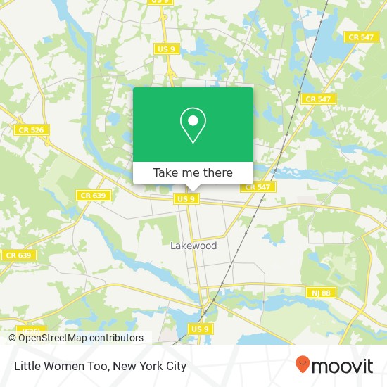 Mapa de Little Women Too