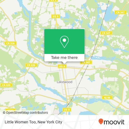 Little Women Too map