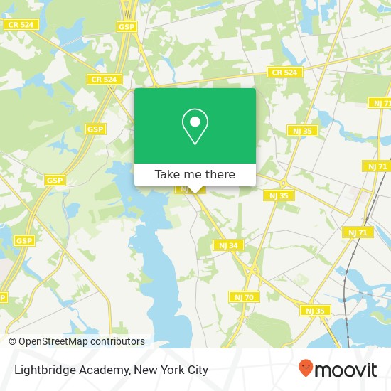 Lightbridge Academy map