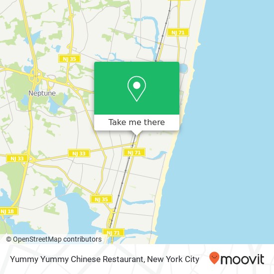 Yummy Yummy Chinese Restaurant map