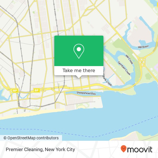 Premier Cleaning map