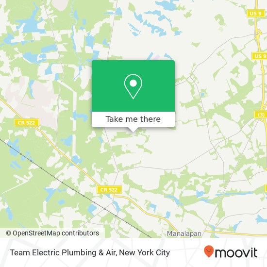 Team Electric Plumbing & Air map