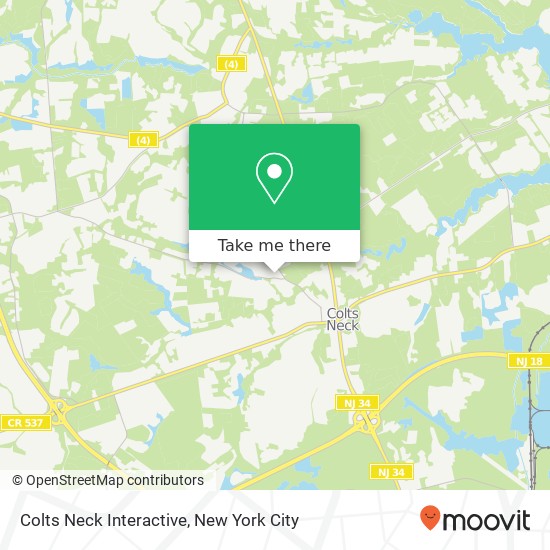 Colts Neck Interactive map