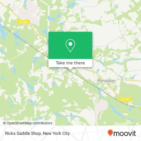 Mapa de Ricks Saddle Shop