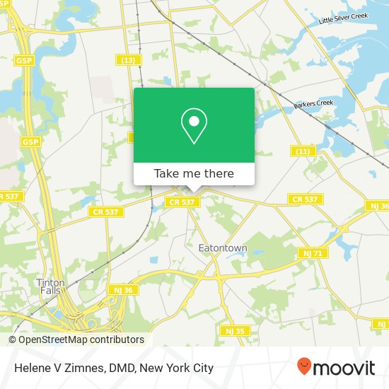 Helene V Zimnes, DMD map