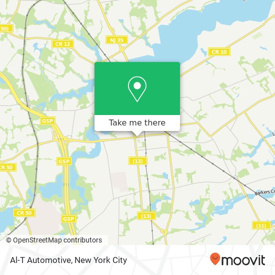Al-T Automotive map