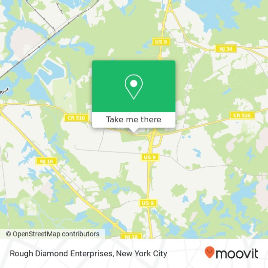 Rough Diamond Enterprises map