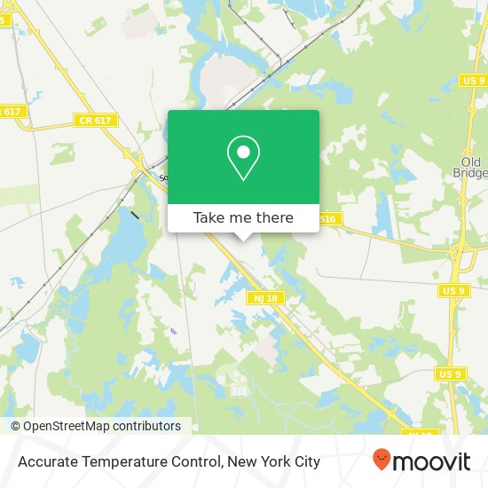 Accurate Temperature Control map