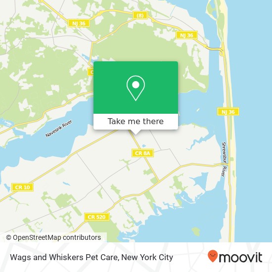 Wags and Whiskers Pet Care map