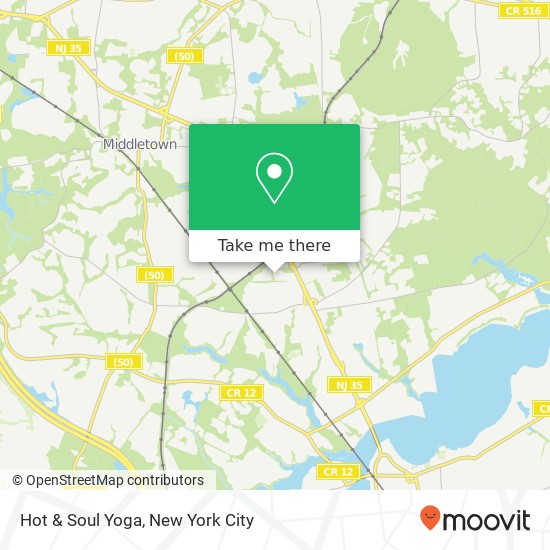 Mapa de Hot & Soul Yoga