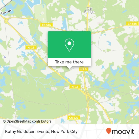 Mapa de Kathy Goldstein Events