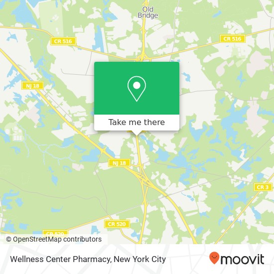 Wellness Center Pharmacy map