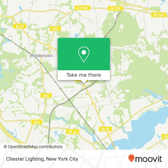 Chester Lighting map