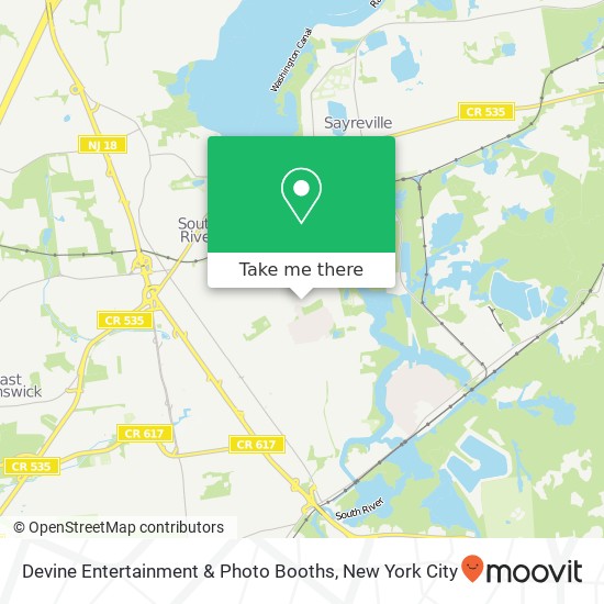 Devine Entertainment & Photo Booths map
