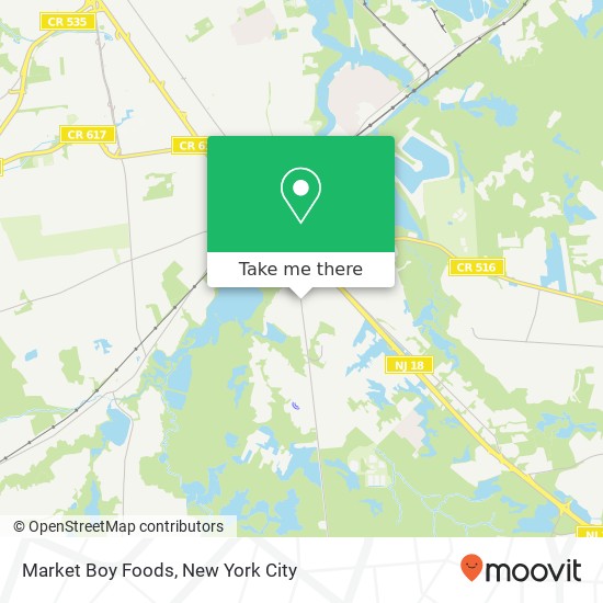 Market Boy Foods map