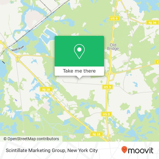 Scintillate Marketing Group map