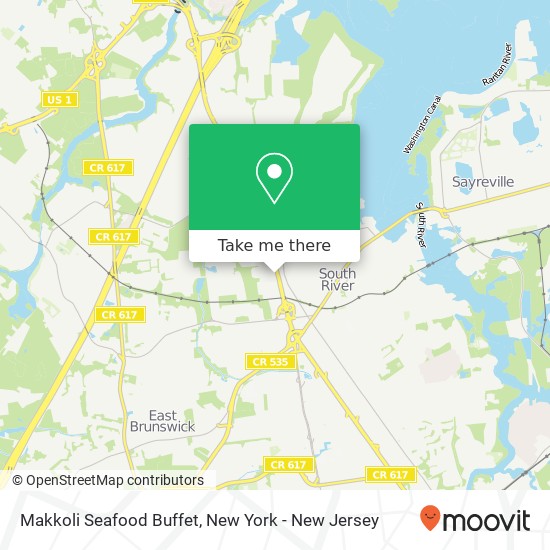 Makkoli Seafood Buffet map