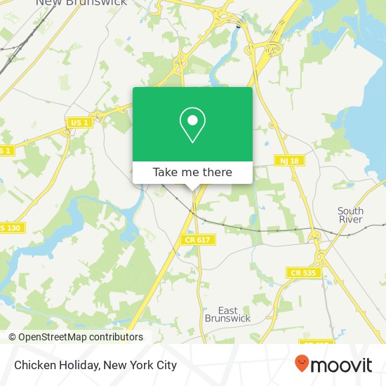 Mapa de Chicken Holiday