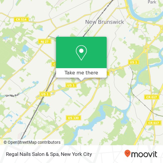 Regal Nails Salon & Spa map