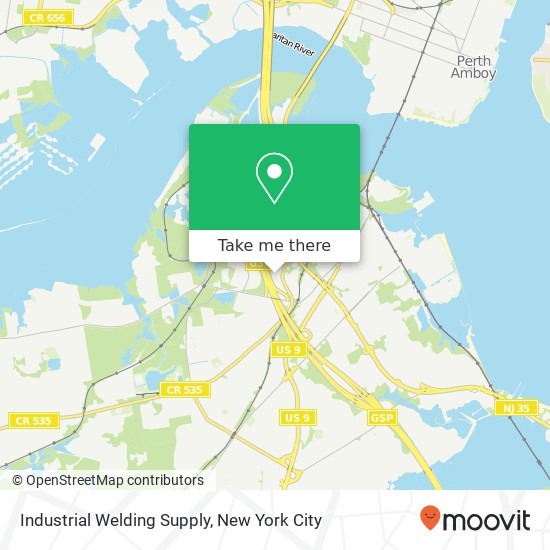 Mapa de Industrial Welding Supply