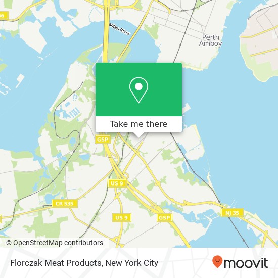 Florczak Meat Products map