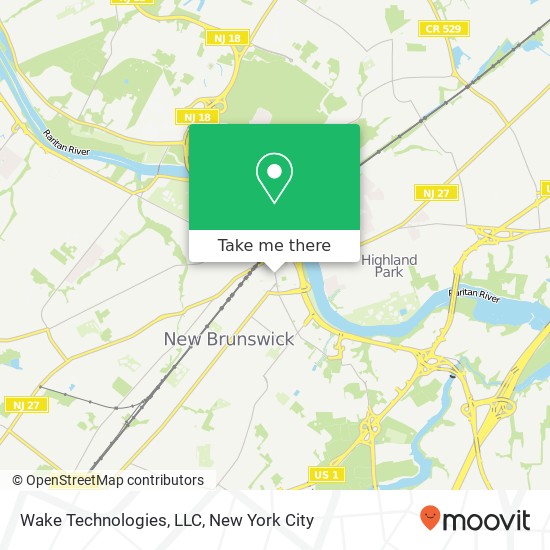 Mapa de Wake Technologies, LLC