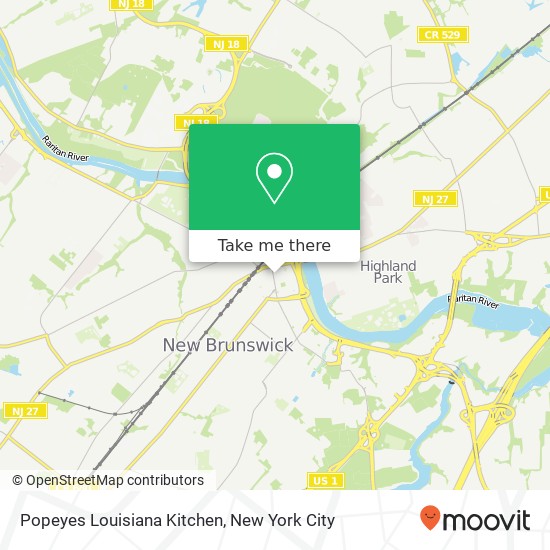 Mapa de Popeyes Louisiana Kitchen