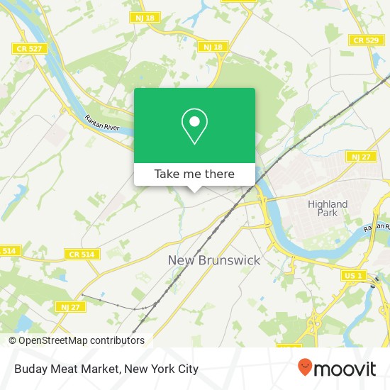 Buday Meat Market map