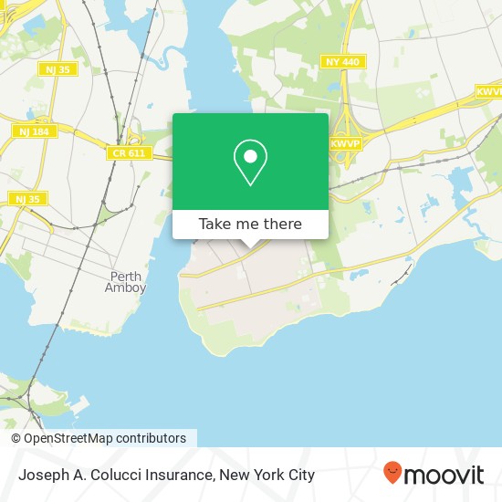 Mapa de Joseph A. Colucci Insurance