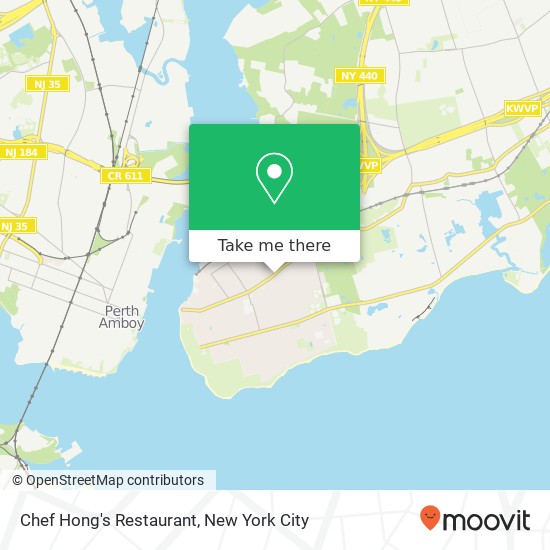 Mapa de Chef Hong's Restaurant