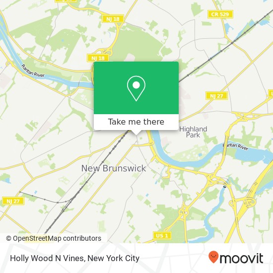 Mapa de Holly Wood N Vines