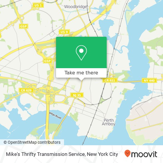 Mike's Thrifty Transmission Service map