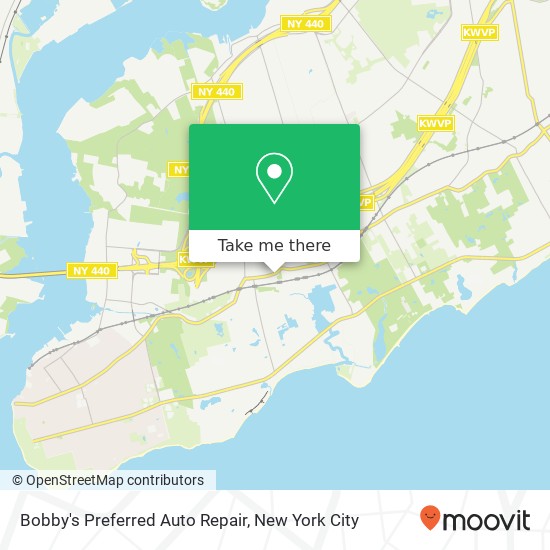 Bobby's Preferred Auto Repair map