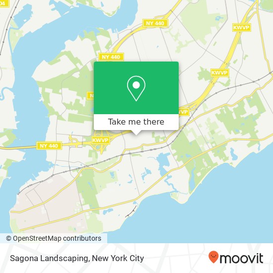 Sagona Landscaping map