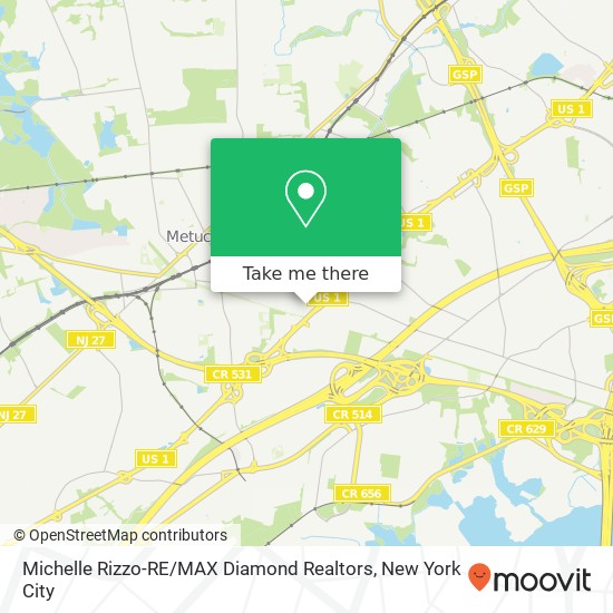 Mapa de Michelle Rizzo-RE / MAX Diamond Realtors
