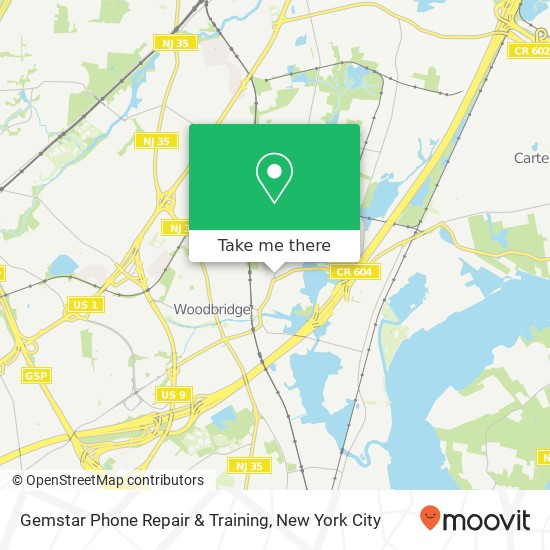 Gemstar Phone Repair & Training map
