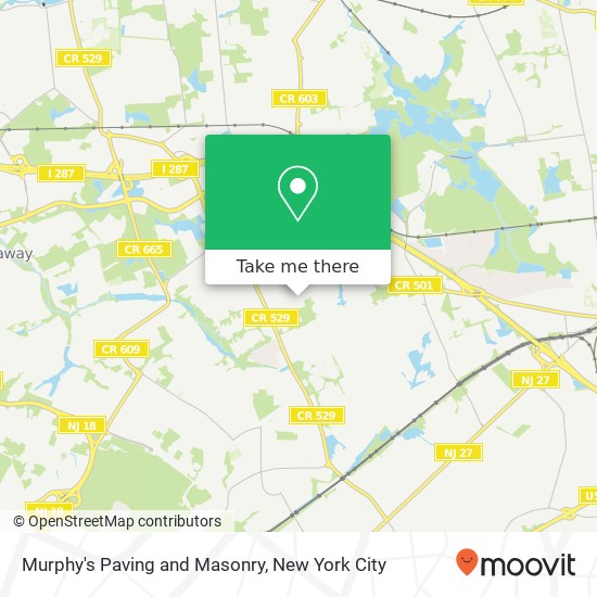 Murphy's Paving and Masonry map