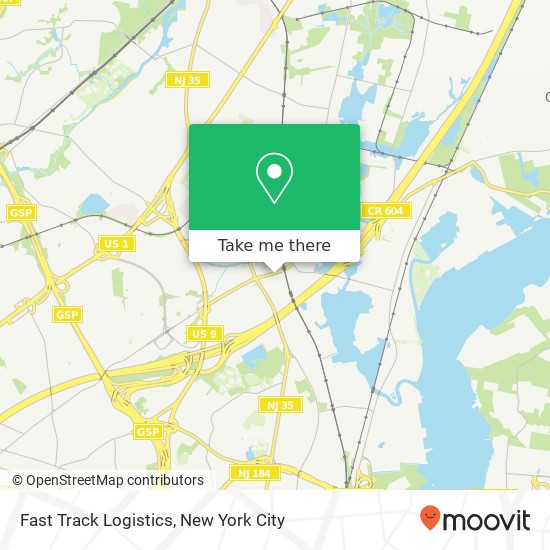 Fast Track Logistics map