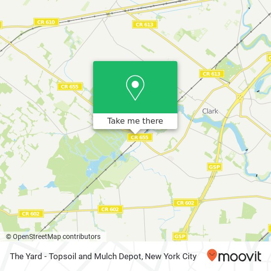 Mapa de The Yard - Topsoil and Mulch Depot