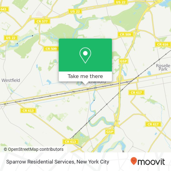 Mapa de Sparrow Residential Services