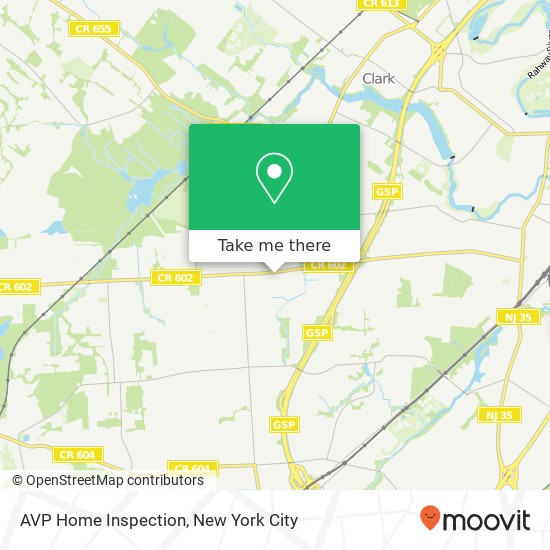 AVP Home Inspection map